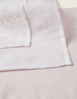 3 Muslin Squares 65 X 65 CM ZY BABY PINK