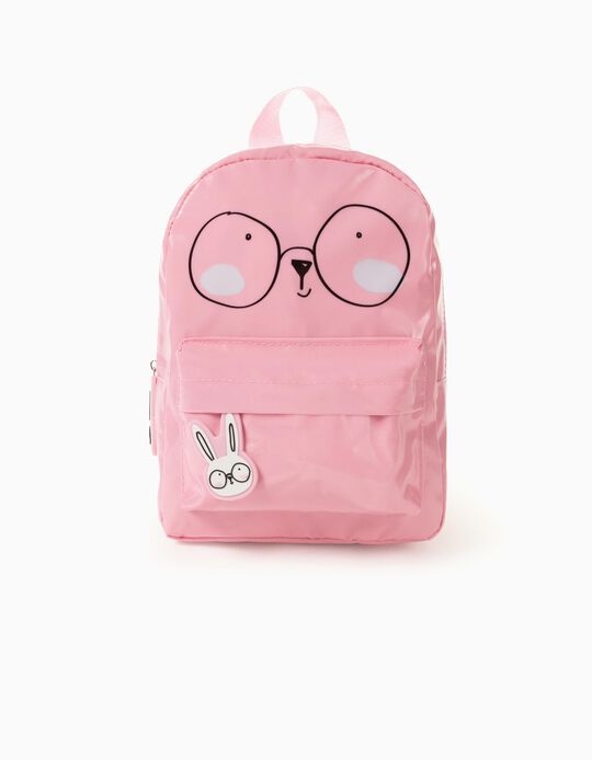 Waterproof Backpack for Girls 'Bunny', Pink