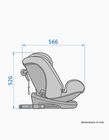 Car Seat I-Size Bebe Confort EverFix, Grey Mist