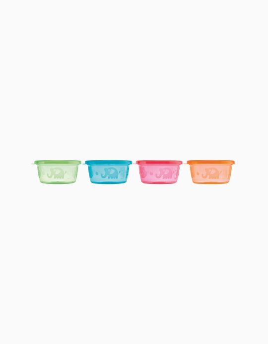 Buy Online 4-Piece Meal Set 240ml 3M+ by Nuby