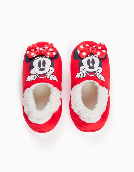Slippers for Girls 'Minnie', Red