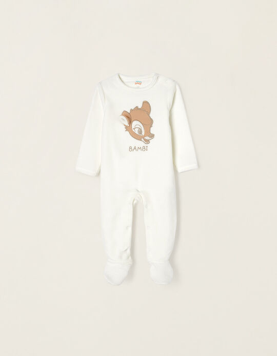 Babygrow Polar para Bebé 'Bambi', Branco/Bege