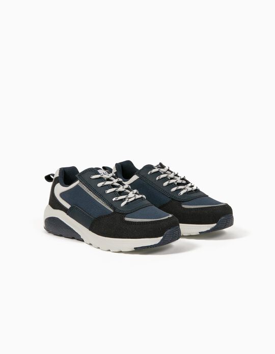 Trainers for Boys, 'ZY Easy', Dark Blue