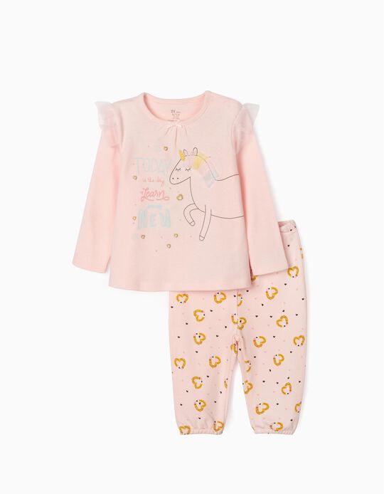 Pijama para Bebé Niña 'Unicorn', Rosa