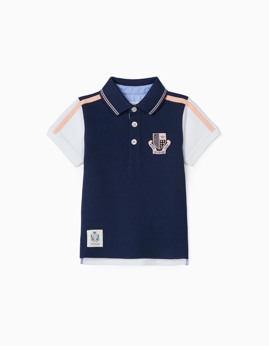 Polo Shirt for Baby Boys 'Royal Club', Dark Blue