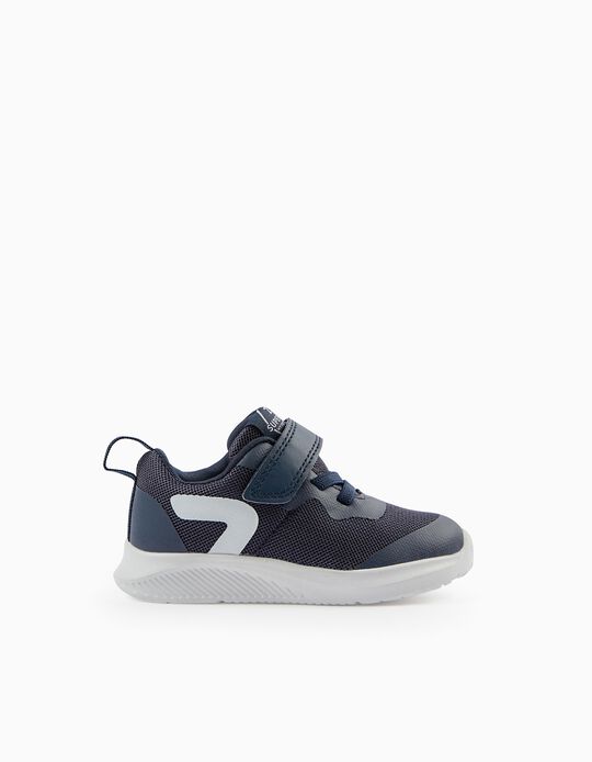 Acheter en ligne Chaussures pour nouveau-né 'My First Steps - ZY Superlight', bleu foncé/blanc