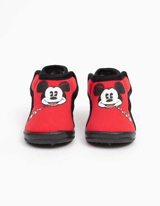 Zapatillas de Casa para Bebé Niño 'Mickey', Rojas