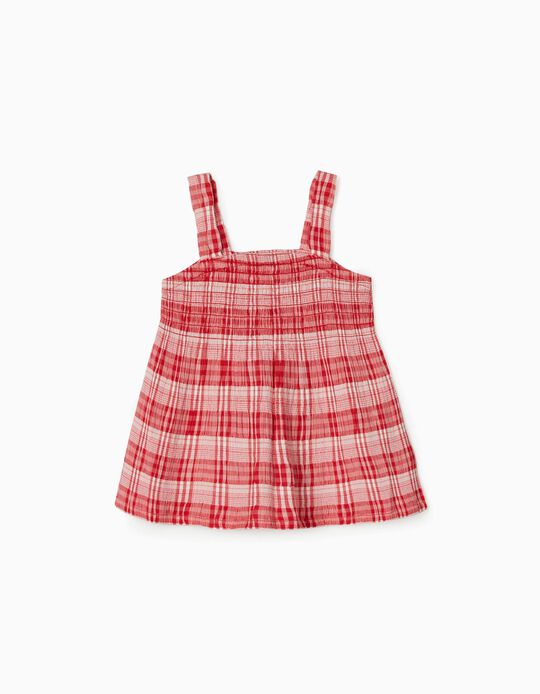 Strappy Top for Baby Girls, Red