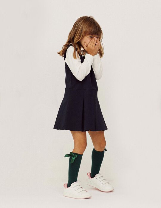 Knee-High Socks for Girls, Green
