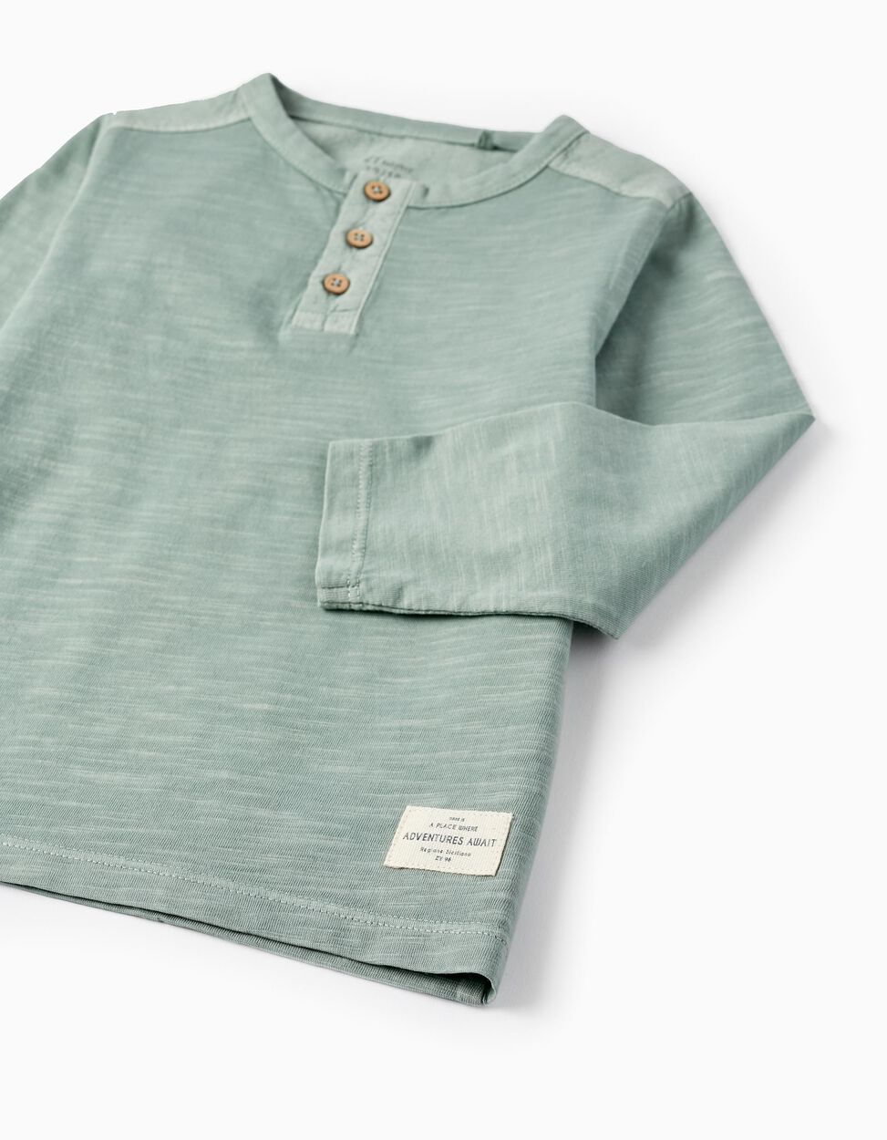 Comprar Online T-Shirt de Algodão para Bebé Menino, Verde