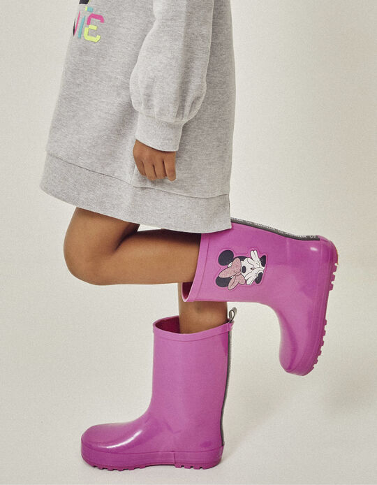 Rubber Wellies for Girls 'Minnie', Pink
