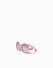 Óculos de Sol Flexíveis com Proteção UV para Bebé Menina, Rosa