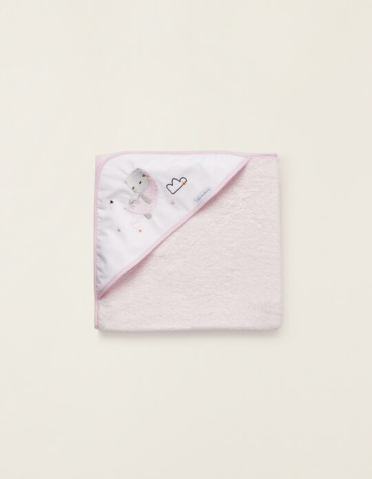 Hooded Bath Towel 100X100Cm Volare Pink Bimbichic