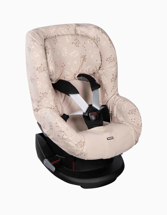 Forra Para Cadeira Auto Group 1 Beige Romantic Leaves Dooky