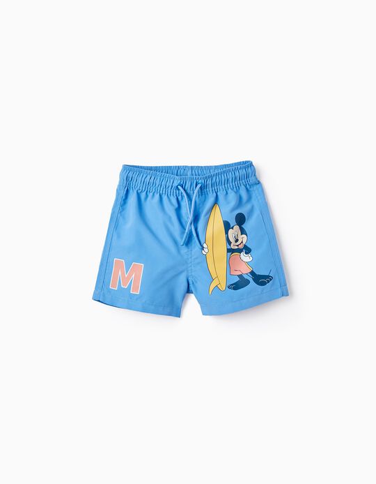 Swim Shorts for Baby Boy 'Mickey Mouse', Blue