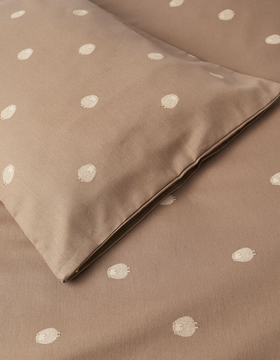 Duvet Cover, Filling and Pillowcase Gloop! for Bed 60X120Cm, Sheep