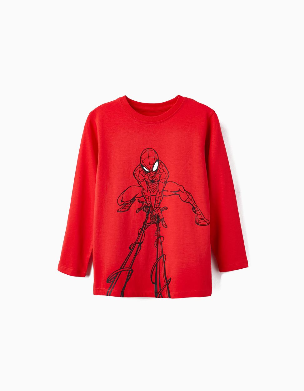 Marvel Spiderman Boys Size 3 Long Sleeve Hoodie T-Shirt