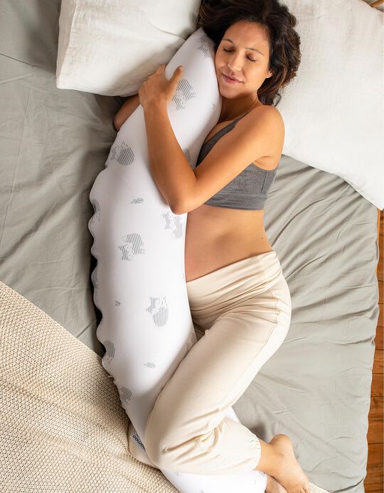 Breastfeeding Pillow Budy Fox Doomoo Grey