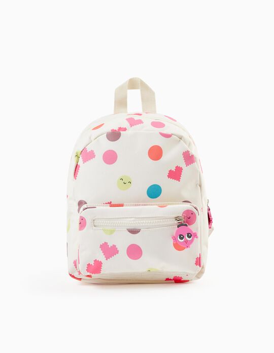 Backpack for Babies and Girls 'Heart', Beige