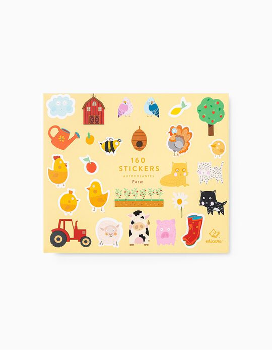 160 Farm Stickers Edicare 4A+