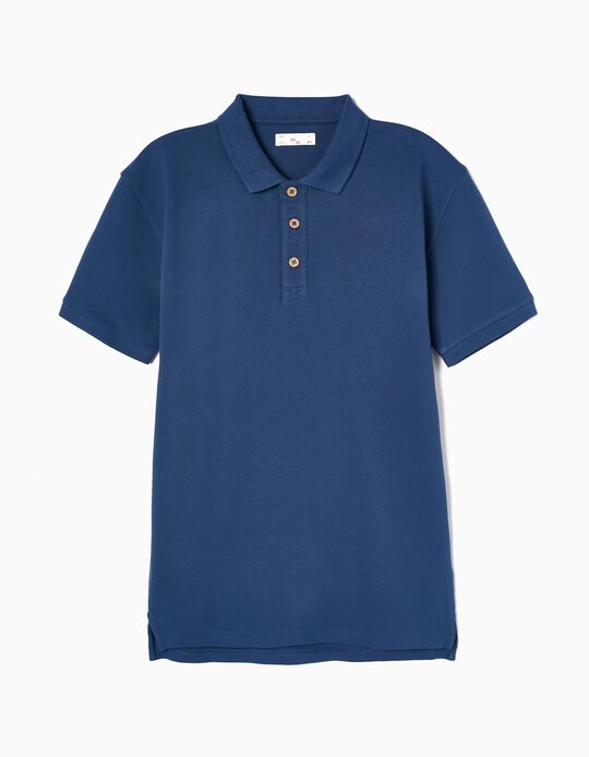 Polo Shirt for Adults 'You&Me', Dark Blue