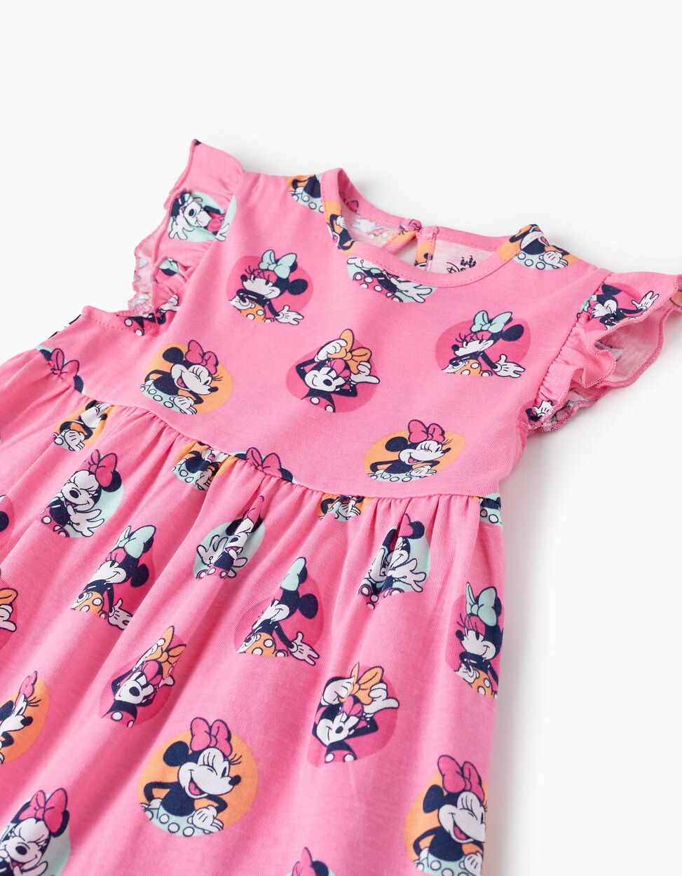 Comprar Online Vestido de Algodão para Bebé Menina 'Minnie Mouse', Rosa