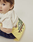 Cotton Sweatshirt for Baby Boys 'Chameleon', Yellow