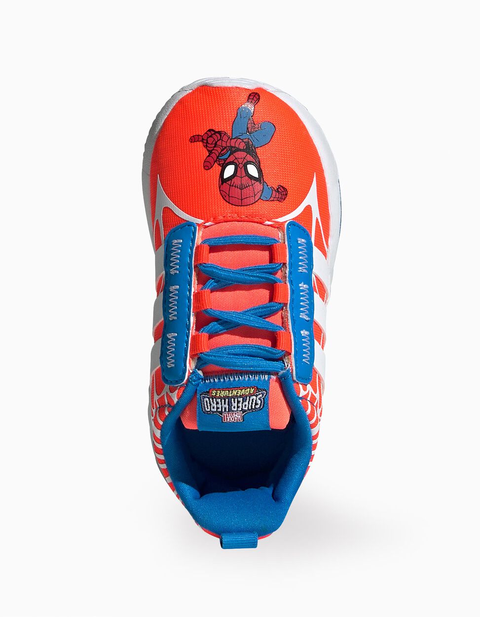 Ajustarse Alojamiento Inseguro Zapatillas Adidas Racer para Bebé y Niño 'Spider-Man', Naranja/Azul | Zippy  Online España