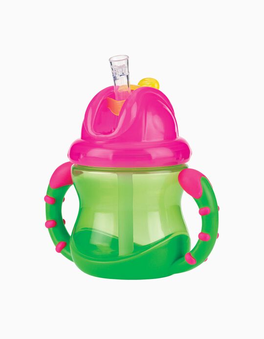 Sippy Cup with Straw 240 ml 12M+ by Nuby