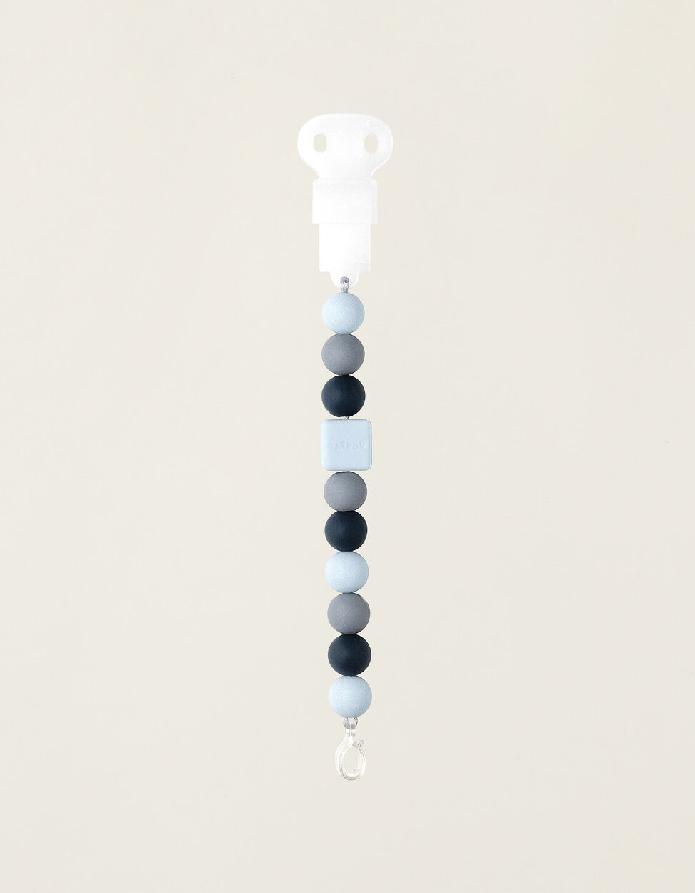 Silicone Pacifier Chain Nattou Navy