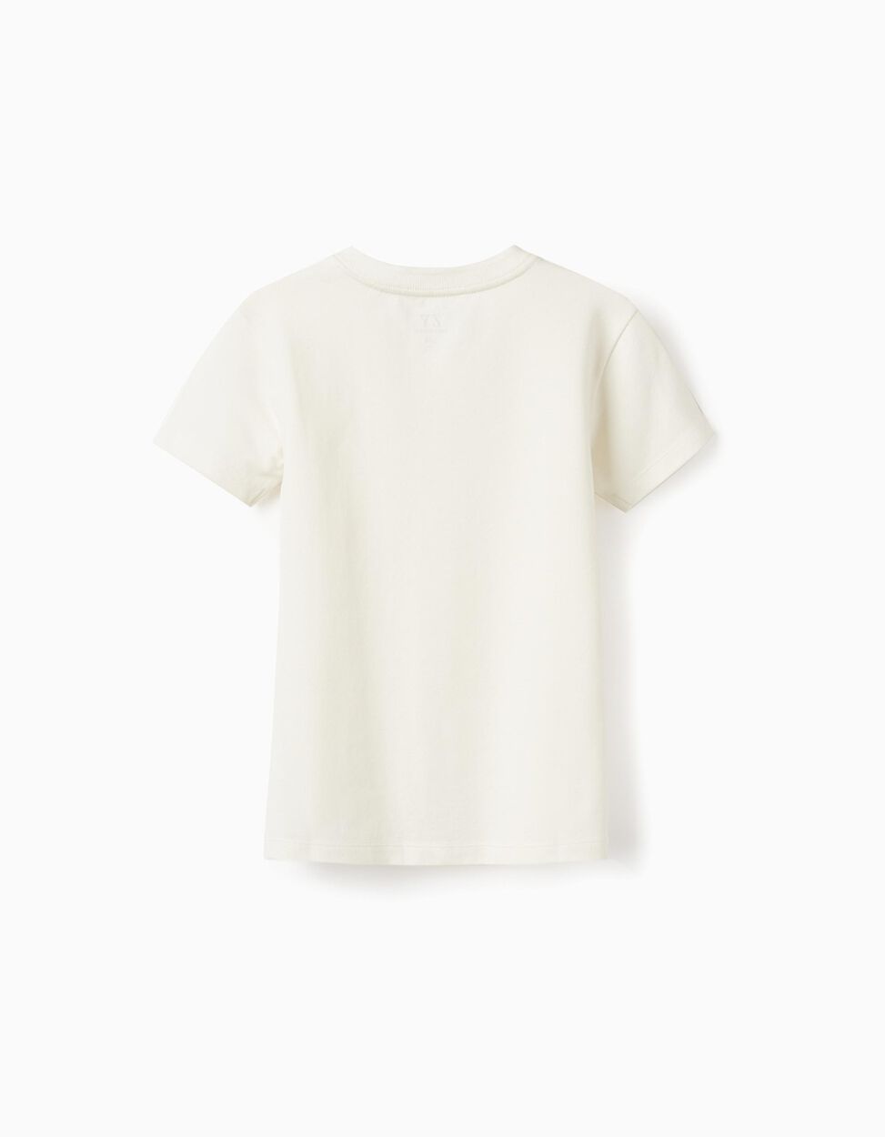 Comprar Online T-shirt em Piqué de Algodão para Menino, Branco