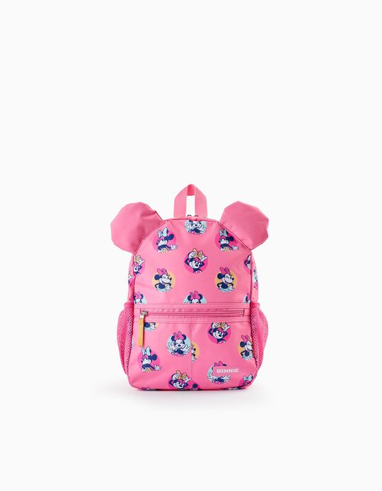 Backpack with 3D Ears for Baby and Girl 'Minnie', Pink