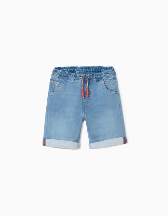 Denim Shorts for Boys 'Jordan Midi', Light Blue