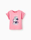 Comprar Online Camiseta de Algodón para Niña 'Be Minnie', Rosa