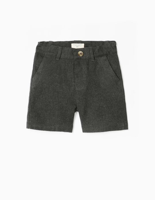 Shorts for Baby Boys 'B & S', Grey