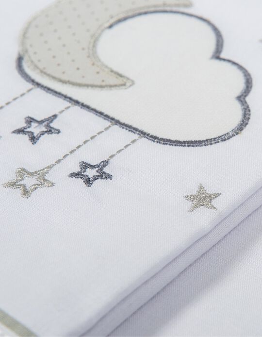 Nube Crib Sheet Set by Petit Star, 3 Pieces