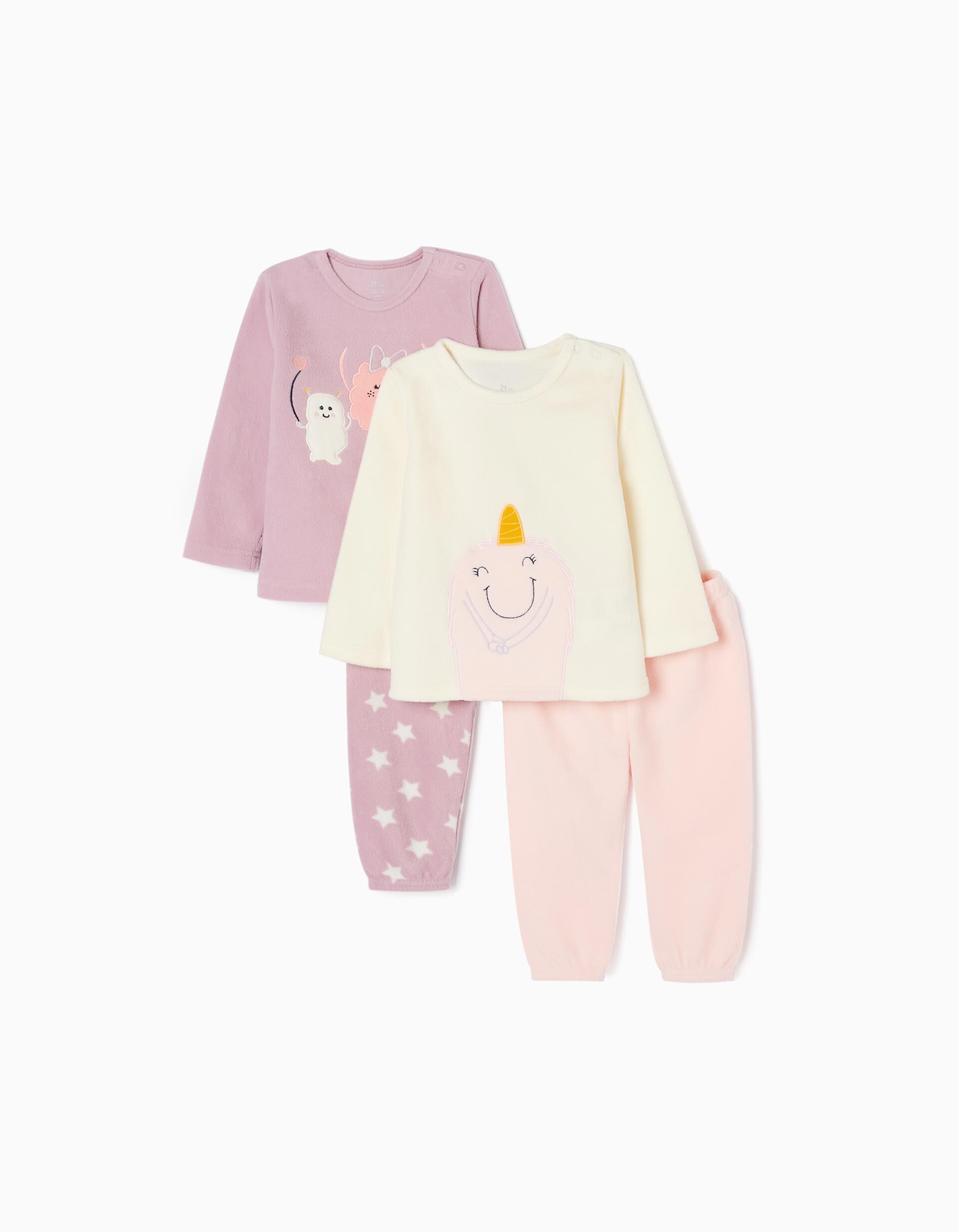 Visiter la boutique DimDim Pyjama Zippy Velours Bébé Fille/Garçon 