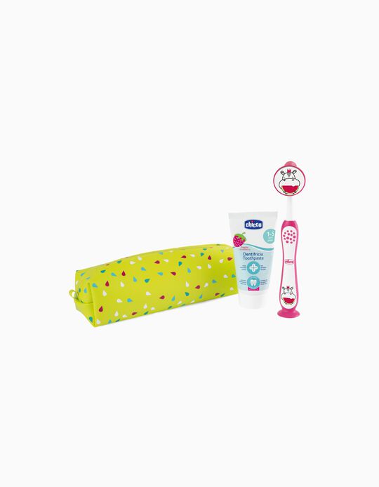Comprar Online Pack Higiene Oral  Chicco 3-6A, Pink