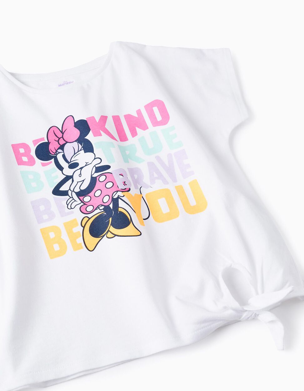 Comprar Online T-shirt de Algodão para Menina 'Be Minnie', Branco
