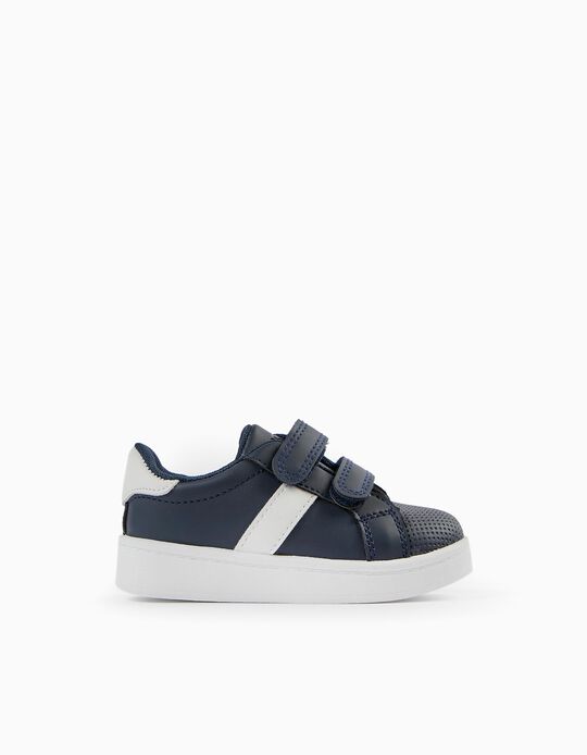 Comprar Online Zapatos para Bebé Niño, Azul Oscuro/Blanco