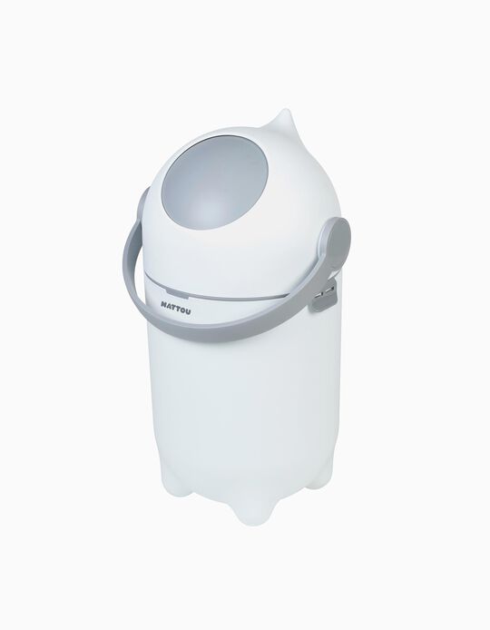 Comprar Online Contentor De Fraldas Nattou Dropy, White/Grey 