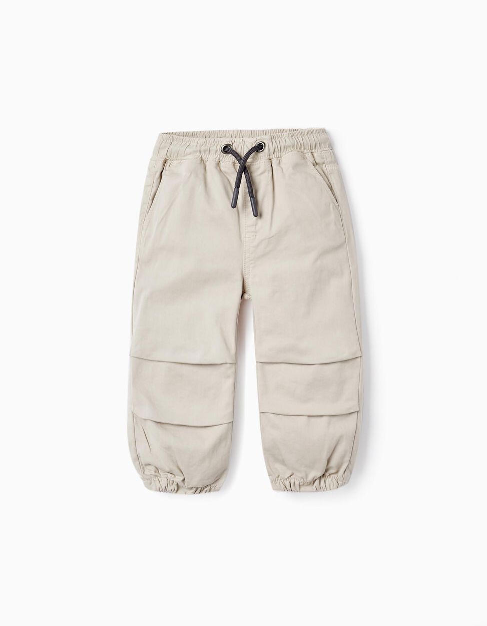 Buy Online Parachute Trousers for Baby Boys, Beige