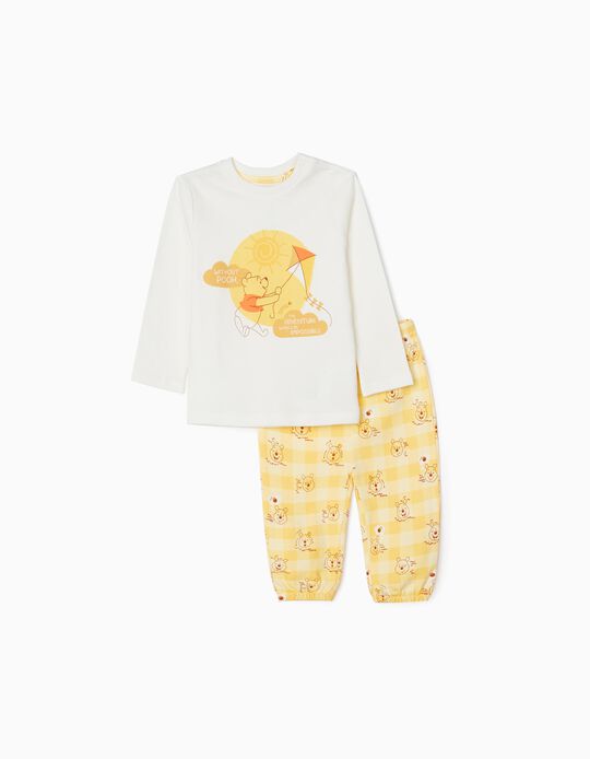 Pyjamas for Baby Boys 'Winnie The Pooh', Yellow/White