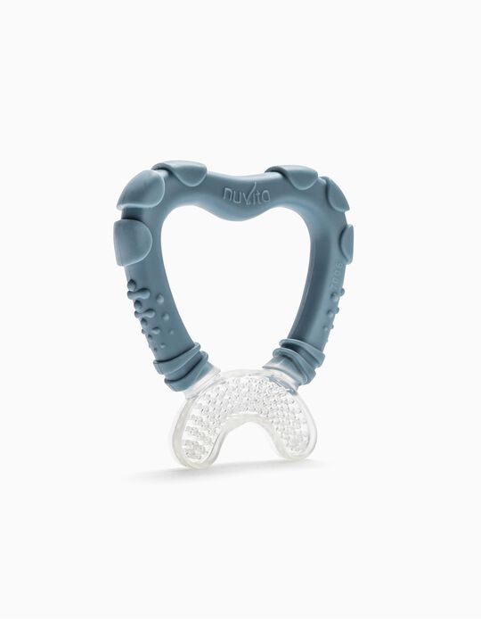 Silicone Teether Pastel Blue Nuvita 4M+
