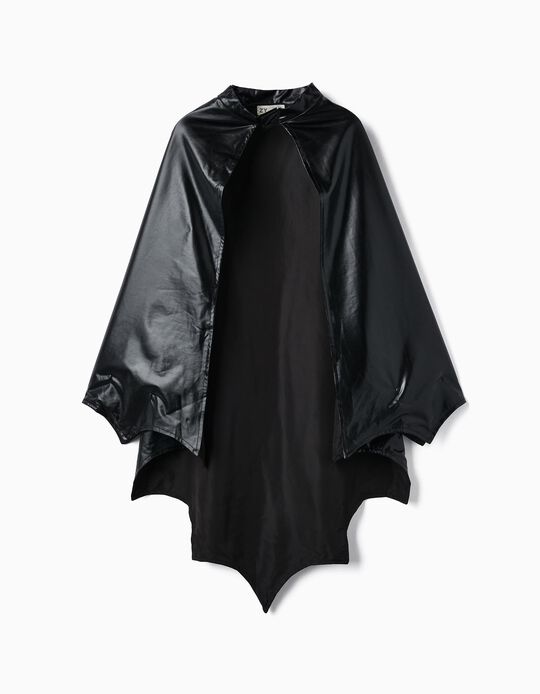 Bat Wing Cape for Kids 'Halloween', Black