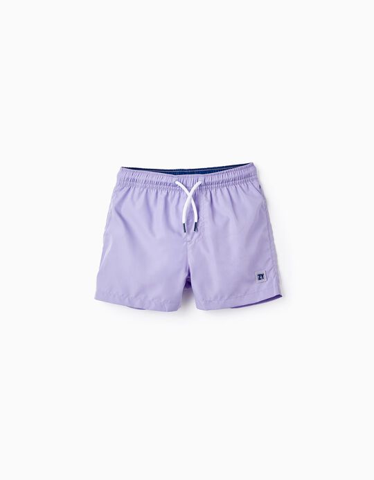 Swim Shorts for Boys 'Fast Dry', Lilac