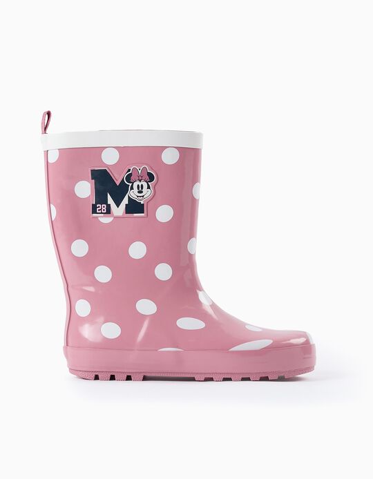 Buy Online Polka Dot Wellies for Girls 'Minnie', Pink/White