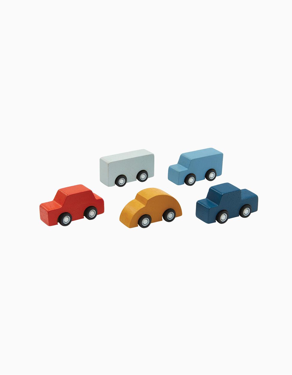 Conjunto De Carros Minis Plan Toys 3A+