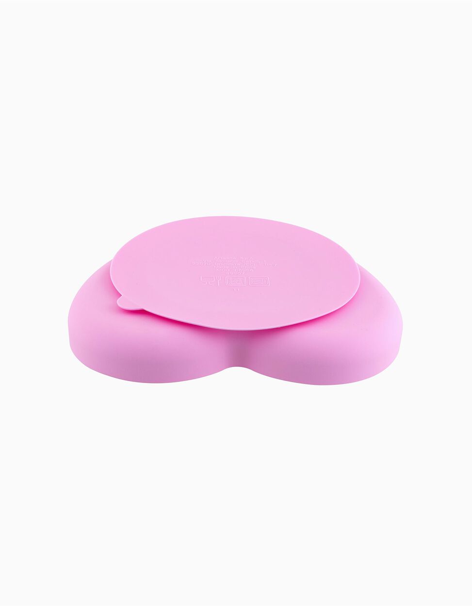 Silicone Plate, Eat Easy by Chicco, Heart, Pink