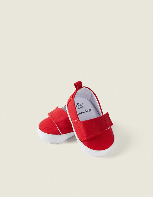 Espadrilles for Newborn Baby Girls, Red